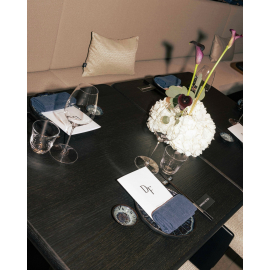 Every detail reflected the artistry behind the occasion. From the carefully curated tablescape to